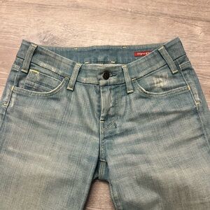 Citizens Of Humanity cropped light wash vintage jeans